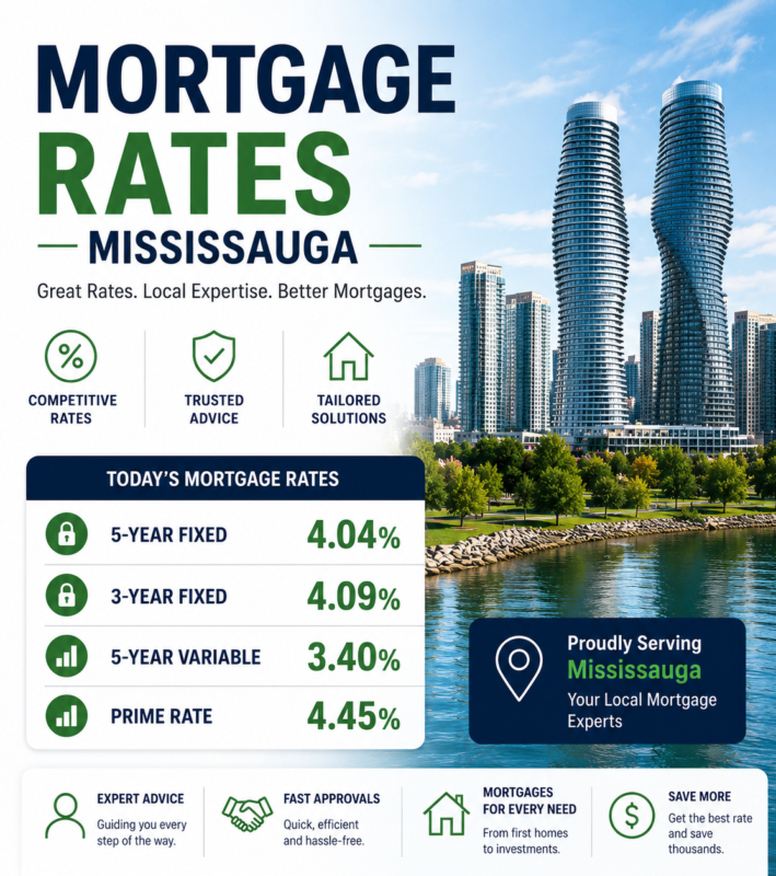 mortgage rates mississauga